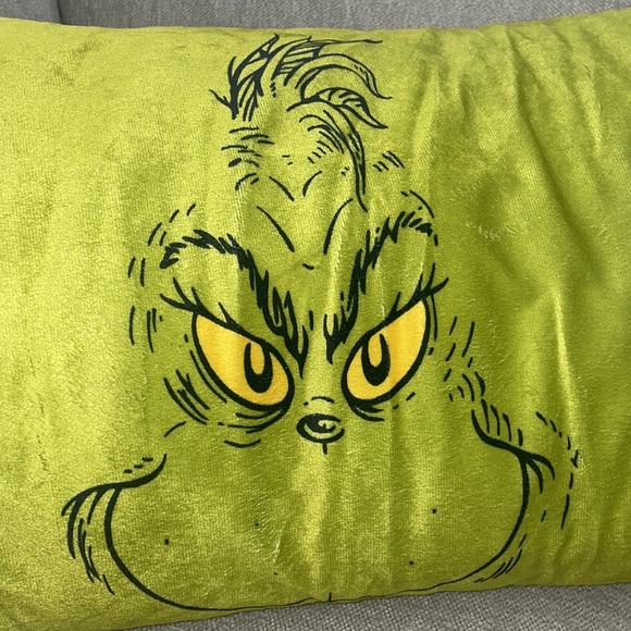 Dr. Seuss Bedding Grinch Body Pillow Grinch Face On The Front